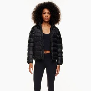 Aritzia The Little Puff Black Jacket